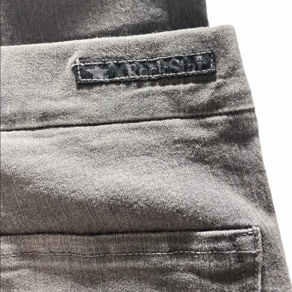 ROCKSTAR Sushi*Gray Ankle Zipper Jean*Size 27 $189 - Picture 3 of 5